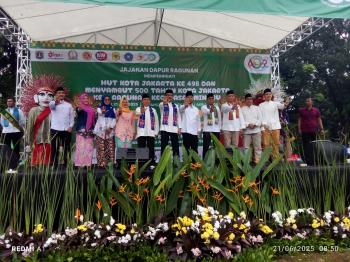 Warga Ragunan Meriahkan HUT ke-498 Jakarta Lewat Acara “Jajanan Dapur Ragunan”
